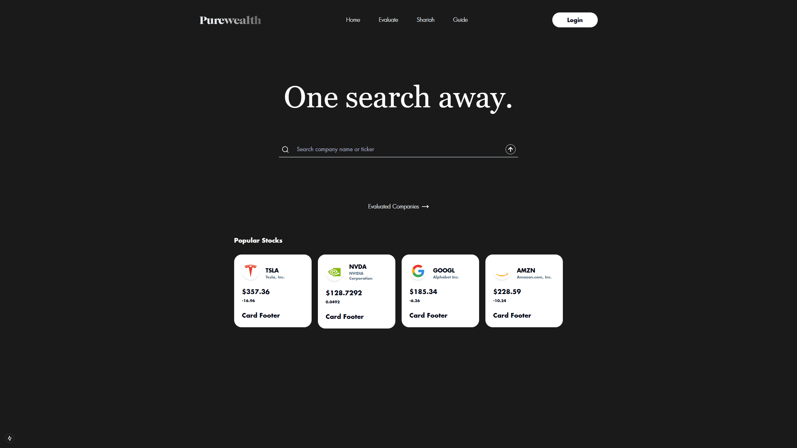 PureWealth screenshot 2